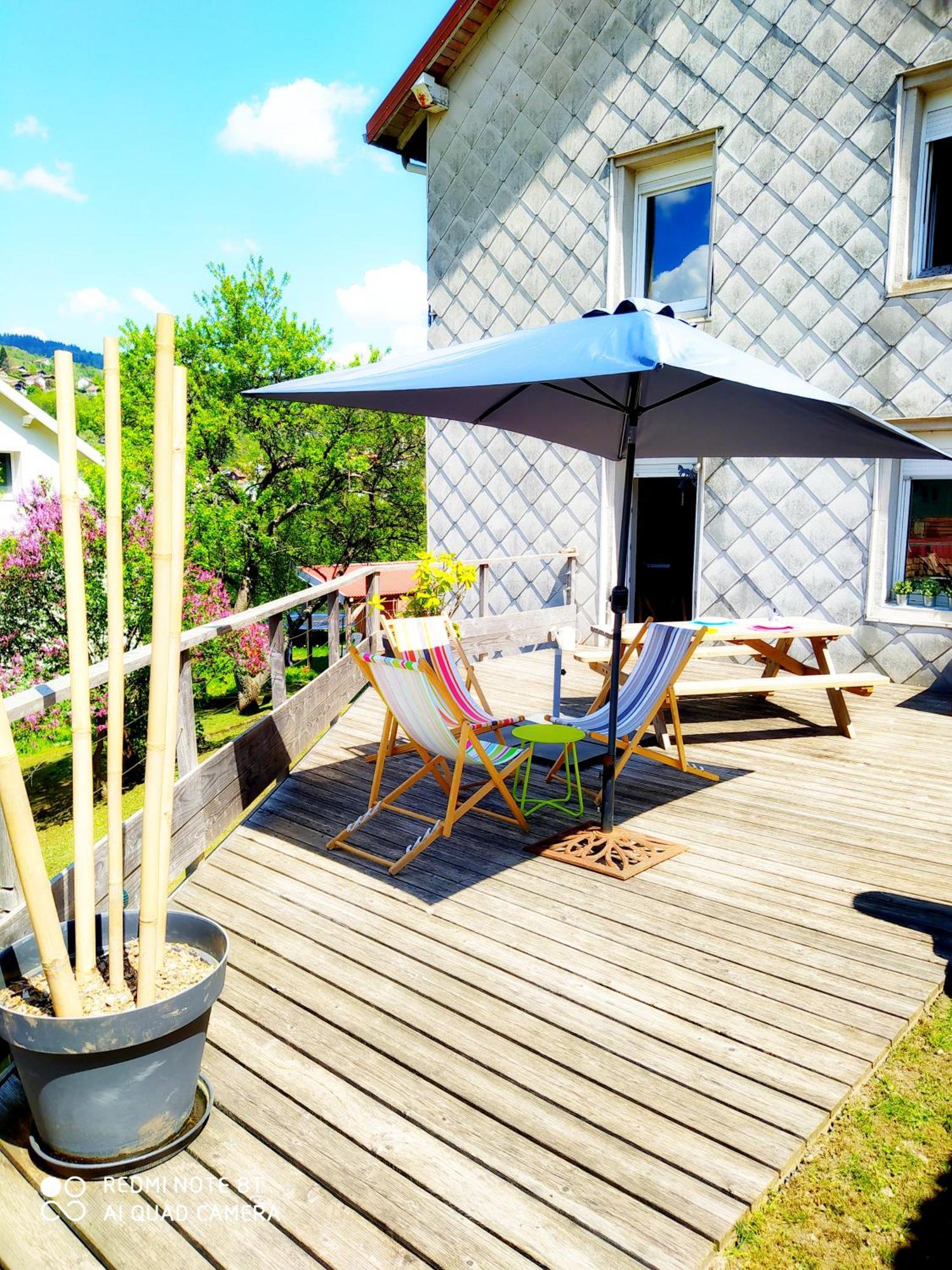Appartement Maison Vosgienne La Bresse Centre Dış mekan fotoğraf